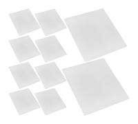WHAMVOX 20 Pièces Planche à Gabarits pour Stylo 3d, Bloc de Dessin à Calque Pvc 20x18cm, Traçage de Précision, Compatible Stylo D’impression 3d, pour Débutants et Usage Éducatif