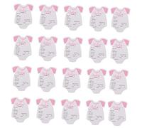 WHAMVOX 20pièces Cartes De Conseils De Prédiction Pour Nouvelle Maman Et Papa Accessoires De Jeu Pour Shower Cartes Recto-double Face