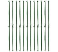 WHAMVOX 24 Pièces Connecteur Plastique pour Tuteurs Élément de Jonction | Réutilisable et Léger, pour Intérieur et Extérieur, Renfort de Cages Existantes, Légumes Grimpants