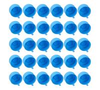 WHAMVOX 30 Bouchons à Vis en Plastique Bleu pour Carafe à Eau Gallon, Lot de 30 Pièces, Matériau Robuste, Large Compatibilité pour Domicile et Bureau
