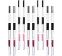 WHAMVOX 30 Tubes Vides pour Gloss à Lèvres de 10ml en Plastique Réutilisables Odeur, Pack de 30 Pièces pour DIY et Fabrication de Cosmétiques Maison