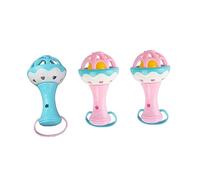 WHAMVOX 3pièces Cloche à Hochet Pour Bébés Jouets Éveil Avec Clochettes Hochets Pour Tout-petits