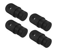 WHAMVOX 4 Embouts d'Extrémité en Nylon Noir 7/8 pour Capote de Bimini Bateau Accessoires de Quincaillerie Marine Résistants aux UV Fixation Précise pour Cadre de Ponton Lot 4 Pièces