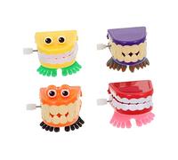 WHAMVOX 4 Pièces Jouet à Remonter Les Dents Les Tout-Petits Remontent Les Jouets Grenouille Jouet Jouets D'horlogerie d'animaux Jouet De Marche à Remonter Jouets Mécaniques Plastique