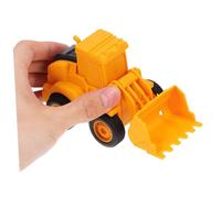 WHAMVOX 4 pièces Modèle de Camion Excavatrice pour Garçon Fille de Construction Plastique Kit de Ans pour Garçons Simulateur de Véhicules Ingénierie