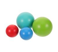WHAMVOX 4 Pièces Set de de Croquet pour Garçon Fille Couleurs et Assorties Jeu Extérieur Familial pour Pelouse Adapté Aux Tournois et Activités de Jardin