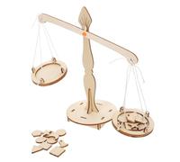 WHAMVOX 5 Pièces Kit d'Expérimentation pour Garçon Fille DIY Balance Éducative Stem pour Activités Familiales et Apprentissage Collaboratif