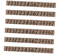 WHAMVOX 6 Feuilles Autocollant De Éthérée Accessoires De Batterie Éthérés Instrument à Percussion Perculateur Médiators Pour Les Doigts Otomatone Langue Prendre Papier Escalader
