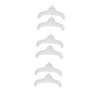 WHAMVOX 6 Pcs Cintre Gonflable Porte-Vêtements Porte-Manteaux Rack Cintre Pliant Forme D'Épaule Cintre Étendoir À Linge Gonflable Cintre Cintre Cintre À Linge Chaussette Sèche-Linge Fer