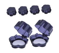 WHAMVOX 6 pièces Cache-boutons Cuisinière Sécurité Garçon Fille Protection Gaz Résistants Chaleur Anti-huile pour Gazinière et Réchaud