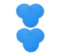 WHAMVOX 6 Pièces Non-Slip Rubber Agility Dots Flat Markers for Football Soccer Basketball Speed and Coordination Training