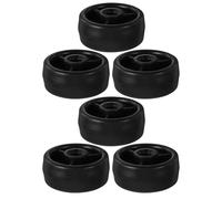 WHAMVOX 6pcs Roues de Fitness en PP et Pa Technologie Silencieuse, Installation Rapide, Accessoires pour Équipements de Sport et Machines d'exercice