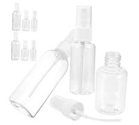 WHAMVOX 9 pièces Flacons de Voyage Pulvérisateurs Rechargeables Bouteilles Portables pour Huiles Essentielles Cosmétiques et Faciles à Remplir et Durables