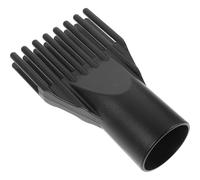 WHAMVOX Accessoire pour Sèche-cheveux Embout Droit Créatif et Finition Soignée Peigne en Abs Noir Coiffage Précis à Domicile