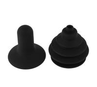 WHAMVOX Accessoires pour Fauteuil Roulant Électrique, Capuchon de Bouton et Cache-Poussière en Caoutchouc Noir, Contrôle Fiable et Réduction de la Fatigue pour Aidants