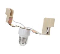 WHAMVOX Adaptateur de Douille Céramique et Application Polyvalente E27 vers R7s pour Ampoule Halogène Maison Ateliers