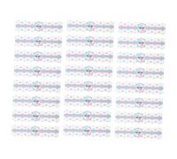 WHAMVOX Autocollants de Fête de Révélation Du Pièces Décorations de de Bébé Kit D'autocollants de Genre pour La Célébration de Garçon Ou de Fille