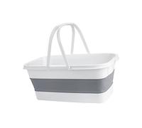 WHAMVOX Bassine À Vaisselle Pliable Multi-usages Sans Base Cadre Robuste Pour Le Camping Les Voyages