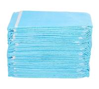 WHAMVOX Bavoirs Jetables Imperméables Protection Éclaboussures Lot de 30 Design Portable et Réglable pour Personnes Âgées pour Repas en Extérieur