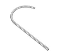 WHAMVOX Bec Coudé en Acier Inoxydable 0,9 Cm pour Robinet Cuisine, Accessoire de Robinet Industriel Compatible, Tube D'arrivée D'eau pour Évier Commercial et Domestique, Pièce de Rechange