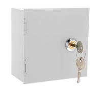WHAMVOX Boîte de Protection en Acier Inoxydable pour Protège Prise Extérieur, Étanche et Compatible Véhicule Électrique, avec Verrouillage Sécurisé pour Installation Extérieure