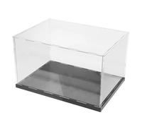 WHAMVOX Boîte de Rangement Acrylique Transparente pour Gants de Boxe Présentoir Anti-poussière pour Objets de Collection et Figurines Protection et Affichage