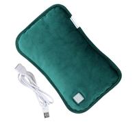 WHAMVOX Bouillotte Électrique USB Rechargeable Niveaux de Température Chauffe-Mains sans Eau Portable Respirant Chauffe-Ventre Hiver pour Soulagement Rapide
