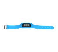 WHAMVOX Bracelet Podomètre Électronique en Silicone Bleu Montre-Bracelet Compteur de Pas Léger et Multifonction pour Marche et Exercice Podomètre de Poignet Précis sans Téléphone
