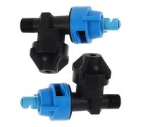 WHAMVOX Buse de Pulvérisation Structure Anti-obstruction en Plastique Bleu 2 Pièces pour Refroidissement du Bétail Compatible Installation Rapide pour Système D'irrigation en Étable