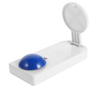 WHAMVOX Buzzer de Jeu Sonore pour Activités Interactives Classe Bouton de Réponse Amusant Bleu sans Batterie Accessoire Pédagogique pour Engagement et Développement des Compétences
