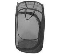 WHAMVOX Cage à Insectes Cylindrique 35x35x60 Cm en Filet Respirant Transparent, Incubateur à Chenilles Portable pour Observation et Élevage Sécurisé en Intérieur et Extérieur