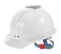 WHAMVOX Casque de Sécurité Blanc Ventilateur USB Intégré, Conception pour Ambiance Estivale, Protection Solaire et Refroidissement Lors des Travaux