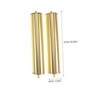 WHAMVOX Chain Weight For Wall Clock Elegant Hollow Metal Pendulum Replacement Part With Polished Surface Lightweight Decorative Element For Floor And Mechanical Clocks In Home And Office