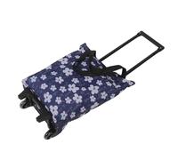 WHAMVOX Chariot De Courses Pliable Robuste Monte-escalier, Petit Chariot Utilitaire à Roues En Alliage Renforcé, Poignée Ergonomique, Pour Maison, Camping Et Déplacements Urbains, Pliable Et Léger