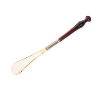 WHAMVOX Chausse-pied en Bois Extra Long 39cm avec Poignée, pour Chaussures | Surface Lisse à Grain , Embout Plastique, Large Ouverture, Aide Pratique pour Bottes et Adultes