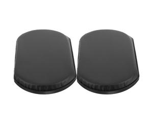 WHAMVOX Coussins confortables pare-mollet en cuir pour fauteuil roulant, pack de 2 pièces, support surélevé facile à installer pour utilisateurs de fauteuil roulant
