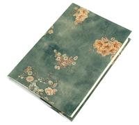 WHAMVOX Couverture de Livre A5 en Coton Sangle Ajustable, Protège-livre Élégant et Pratique pour Enseignants et Secrétaires