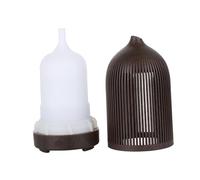 WHAMVOX Diffuseur Aromathérapie USB Mini Humidificateur Maison avec Brumisateur Dense et Lumière Nocturne Colorée pour Bureau et Chambre