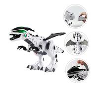 WHAMVOX Dinosaure Mécanique Électrique Grand Format avec Pulvérisation de Brume et Effet Feu Décoration Éducative pour Chambre Garçon Fille Résistant et Adapté Garçons Filles Ans et Plus