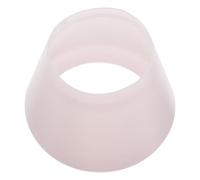 WHAMVOX Embout de Manche en Silicone Rose Amortissant Les Chocs pour Raquette de Tennis et Badminton, Revêtement Inférieur Antidérapant, Accessoire de Remplacement Solide, Protection