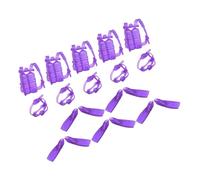 WHAMVOX Ensemble de Plongée pour Poupée en Plastique 30 Cm, 5 Kits Complets Bouteille D’oxygène, Lunettes de Plongée et Palmes, Accessoires de Snorkeling pour Jeu et Collection