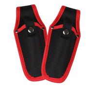 WHAMVOX Étui de Protection en Toile Noire pour Ciseaux de Jardinage, Lot de 2 Pièces Confortable et Résistant, pour Protéger Vos Sécateurs en Extérieur