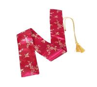 WHAMVOX Étui de Transport en Soie Vintage pour Sabre de Taï-Chi 135 CM avec Motif Violet, Housse Légère et Protection pour Arts Martiaux