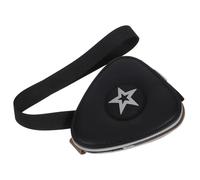 WHAMVOX Étui pour Médiators Guitare en Cuir PU Résistant Porte-médiators Cordon Noir Accessoire pour Guitaristes Et Garçon Et Filles à Offrir