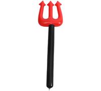 WHAMVOX Fourche du Diable Gonflable en PVC Rouge Accessoire de Déguisement Halloween Amusant Léger et Portable pour Cosplay Fête et Photo - 1 Pièce