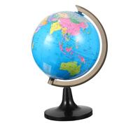 WHAMVOX Globe Géographique De Bureau Grand Format Éducatif pour Garçon Et Filles Cartographie Précise Apprentissage Scolaire Et Décoration Étude Scientifique