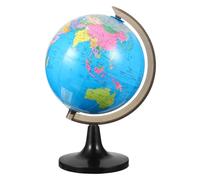 WHAMVOX Globe Terrestre Éducatif en Plastique pour Bureau et Garçon et Filles, Jouet Pédagogique Interactif pour Apprentissage Géographique et Décoration Élégante