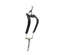 WHAMVOX Harnais Saxophone Réglable Double Épaule Noir Pression Cou Confortable pour Sax Alto Ténor Baryton
