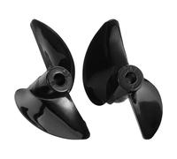 WHAMVOX Hélices Bateau Radiocommandé 32 Mm à 2 Pales PC CNC, Hélices Réversibles pour Moteur Mini Bateau Électrique, Pièces pour Modélisme Naval DIY, Usage Hobby Ensemble 2 Pièces