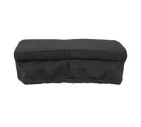 WHAMVOX Housse Coussin Genou Noir en Mousse à Mémoire de Forme 13.39x7.09x1.18 Pouces pour Scooter et Marcheur Protection L'usure et Confort en Séance de Réhabilitation
